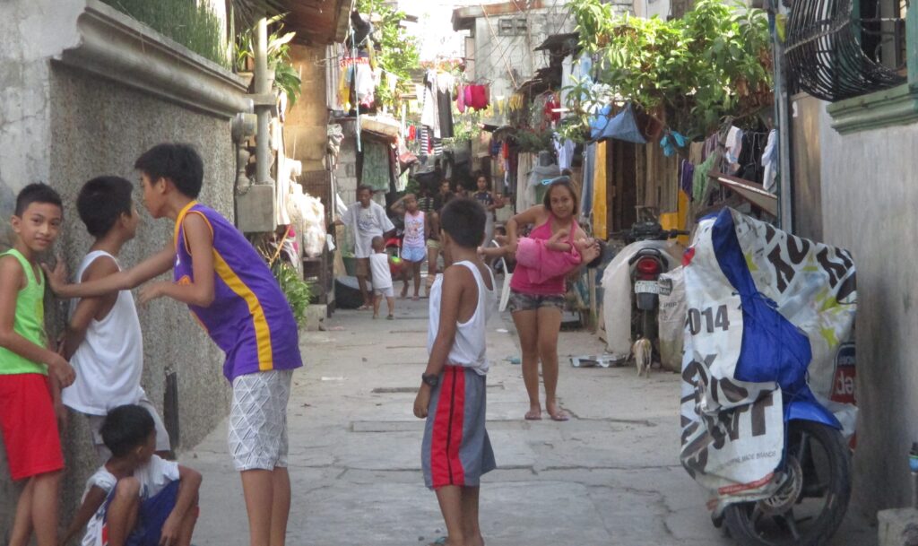 Taguig, in metro Manila, where Surge has partnered with the Philippine Center for Water and Sanitation (PCWS) to provide water harvest tanks, biosand filters, biogas digesters and wastewater treatment solutions.