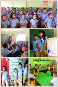 WASH training in schools