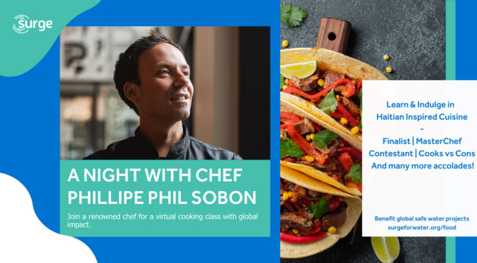 Chef Phillipe Phil Sobon Surge Event