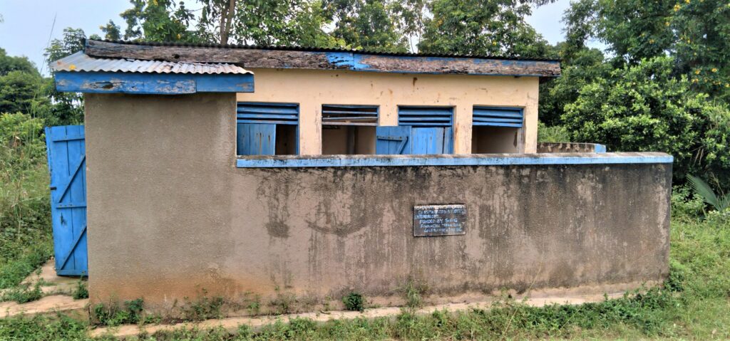 Girls Latrine For Boarding Section