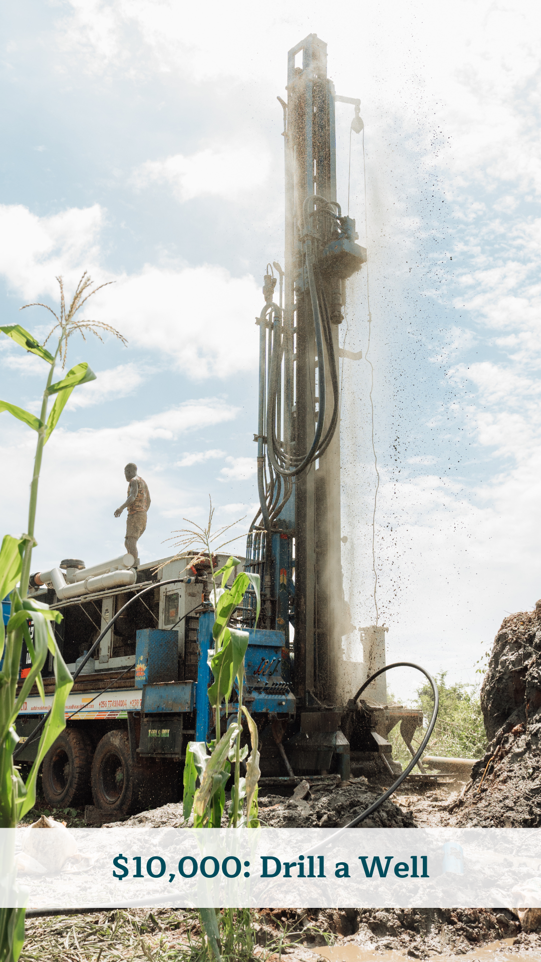 $10,000: Drill a Well